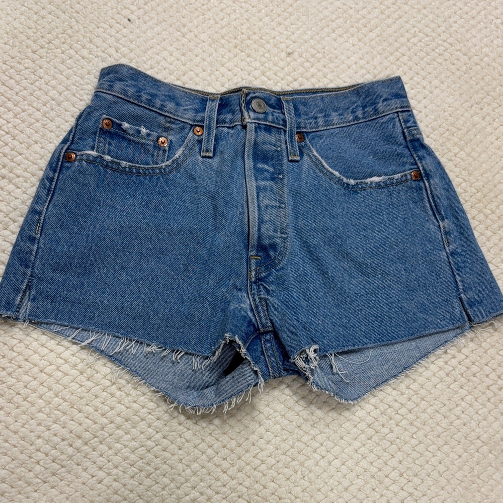 Levi 501 denim shorts